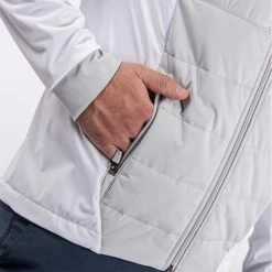 Galvin Green Golf Jacket - Leonard Quilted IFC-1 - Cool Grey AW23 -Fashion Golf 0007 leonard b01000049365 s 196