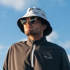 PUMA Golf Bucket Hat - Duvin Sailboats - Black Reversible AW23 20 PUMA Golf Bucket Hat - Duvin Sailboats - Black Reversible AW23 -Fashion Golf 0042 puma golf bucket hat duvin sailboats black aw23 02510401