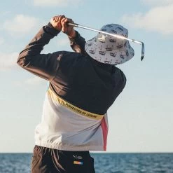 PUMA Golf Bucket Hat - Duvin Sailboats - Black Reversible AW23 21 PUMA Golf Bucket Hat - Duvin Sailboats - Black Reversible AW23 -Fashion Golf 0043 puma golf bucket hat duvin sailboats black aw23 02510401