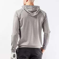Galvin Green Golf Pullover - Desmond Hoodie - Grey Mel. AW23 -Fashion Golf 0080 desmond c01000289112 s 99