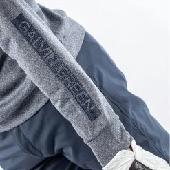 Galvin Green Golf Pullover - Desmond Hoodie - Navy Mel. AW23 -Fashion Golf 0086 desmond c01000289111 s 96