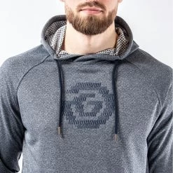 Galvin Green Golf Pullover - Desmond Hoodie - Navy Mel. AW23 -Fashion Golf 0089 desmond c01000289111 s 92