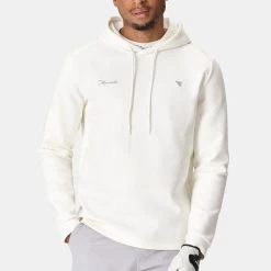 Macade Golf Pullover - Range Tour Hoodie - White SS23 -Fashion Golf 0098 macade golf pullover range tour hoodie white ss23 sw20232287 23