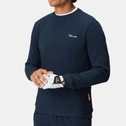 Macade Golf Pullover - Range Crew Neck - Navy SS23 -Fashion Golf 0112 macade golf pullover range crew neck navy ss23 sw20227713 39