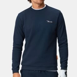 Macade Golf Pullover - Range Crew Neck - Navy SS23 -Fashion Golf 0113 macade golf pullover range crew neck navy ss23 sw20227713 16