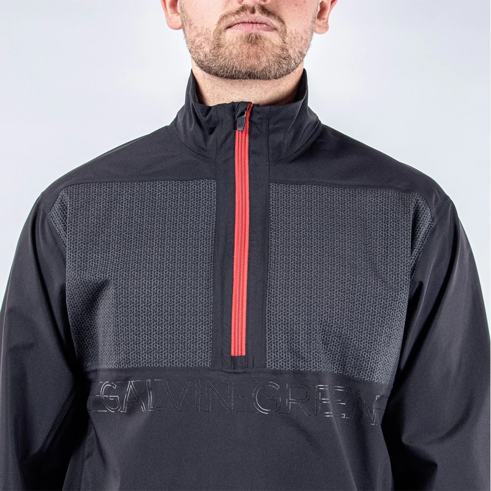 Galvin Green Golf Waterproof Golf Jacket - Ashford HZ - Black AW23 9 Galvin Green Golf Waterproof Golf Jacket - Ashford HZ - Black AW23 - Image 7