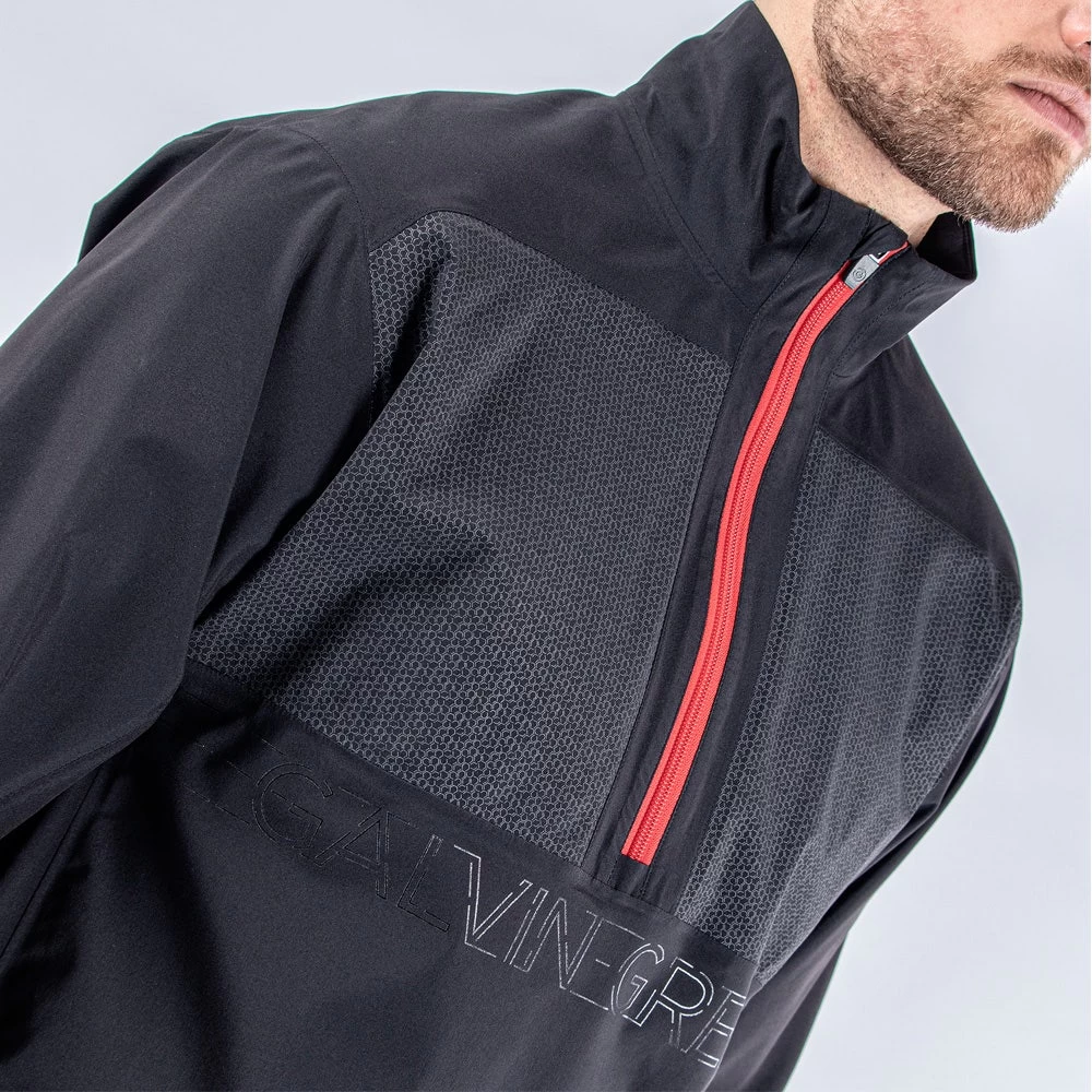 Galvin Green Golf Waterproof Golf Jacket - Ashford HZ - Black AW23 10 Galvin Green Golf Waterproof Golf Jacket - Ashford HZ - Black AW23 - Image 8