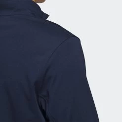 Adidas Golf Jumper - Elevated QZ - Collegiate Navy AW23 -Fashion Golf adidas golf jumper elevated qz collegiate navy ss23 ib6114 b