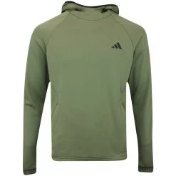 Adidas Golf Pullover - Cold.Rdy Hoodie - Olive Strata AW23