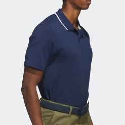 Adidas Golf Shirt - Go-To Pique Polo - Collegiate Navy SS23 -Fashion Golf adidas golf shirt go to pique polo collegiate navy ss23 hr7975 h