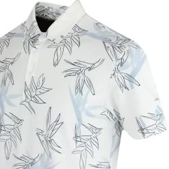 Adidas Golf Shirt - Oasis Mesh Polo - White AW23 -Fashion Golf adidas golf shirt oasis mesh polo white aw23 image 233