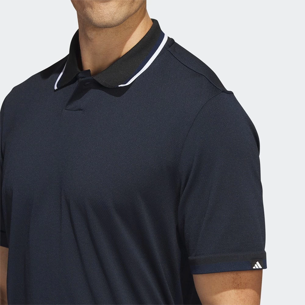 Adidas Golf Shirt - Primeknit Tour Polo - Collegiate Navy SS23 10 Adidas Golf Shirt - Primeknit Tour Polo - Collegiate Navy SS23 - Image 8