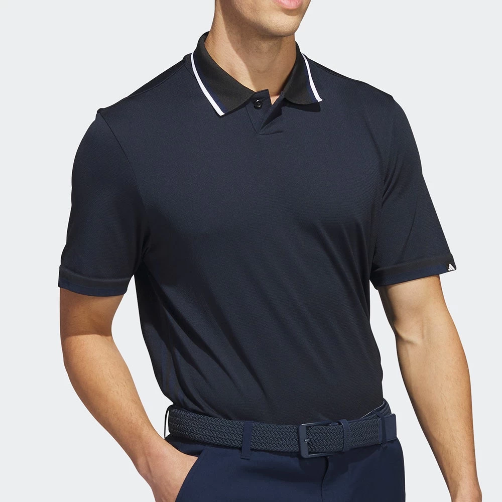 Adidas Golf Shirt - Primeknit Tour Polo - Collegiate Navy SS23 8 Adidas Golf Shirt - Primeknit Tour Polo - Collegiate Navy SS23 - Image 6