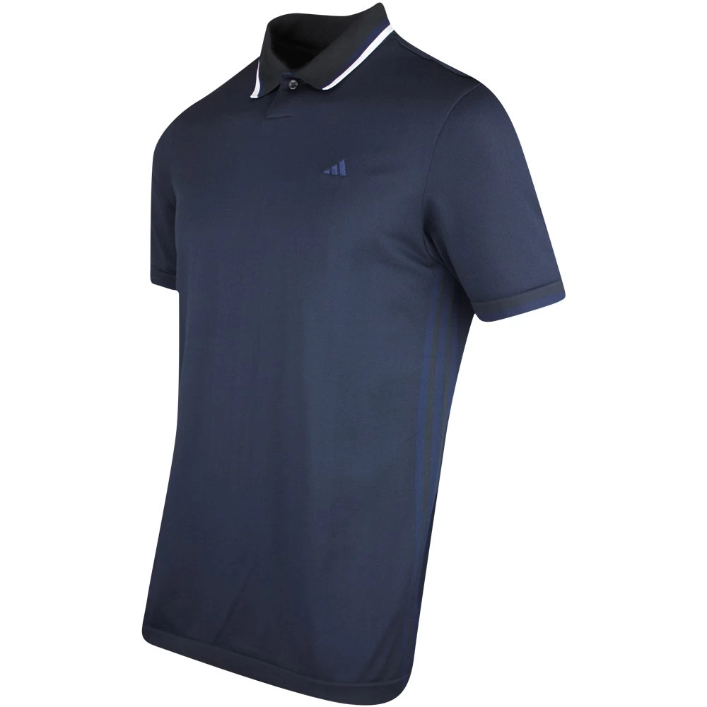 Adidas Golf Shirt - Primeknit Tour Polo - Collegiate Navy SS23 4 Adidas Golf Shirt - Primeknit Tour Polo - Collegiate Navy SS23 - Image 2