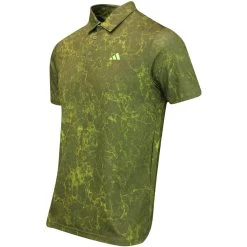 Adidas Golf Shirt - Sun Energy Polo - Olive Strata AW23 -Fashion Golf adidas golf shirt sun energy polo olive strata aw23 ib1994 84 1