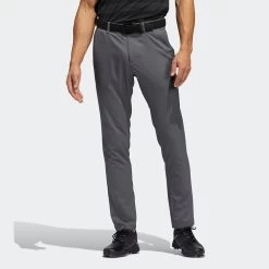 Adidas Golf Trousers - Primegreen Tapered Pant - Grey Five AW23 -Fashion Golf adidas golf trousers primegreen tapered aw22 05b