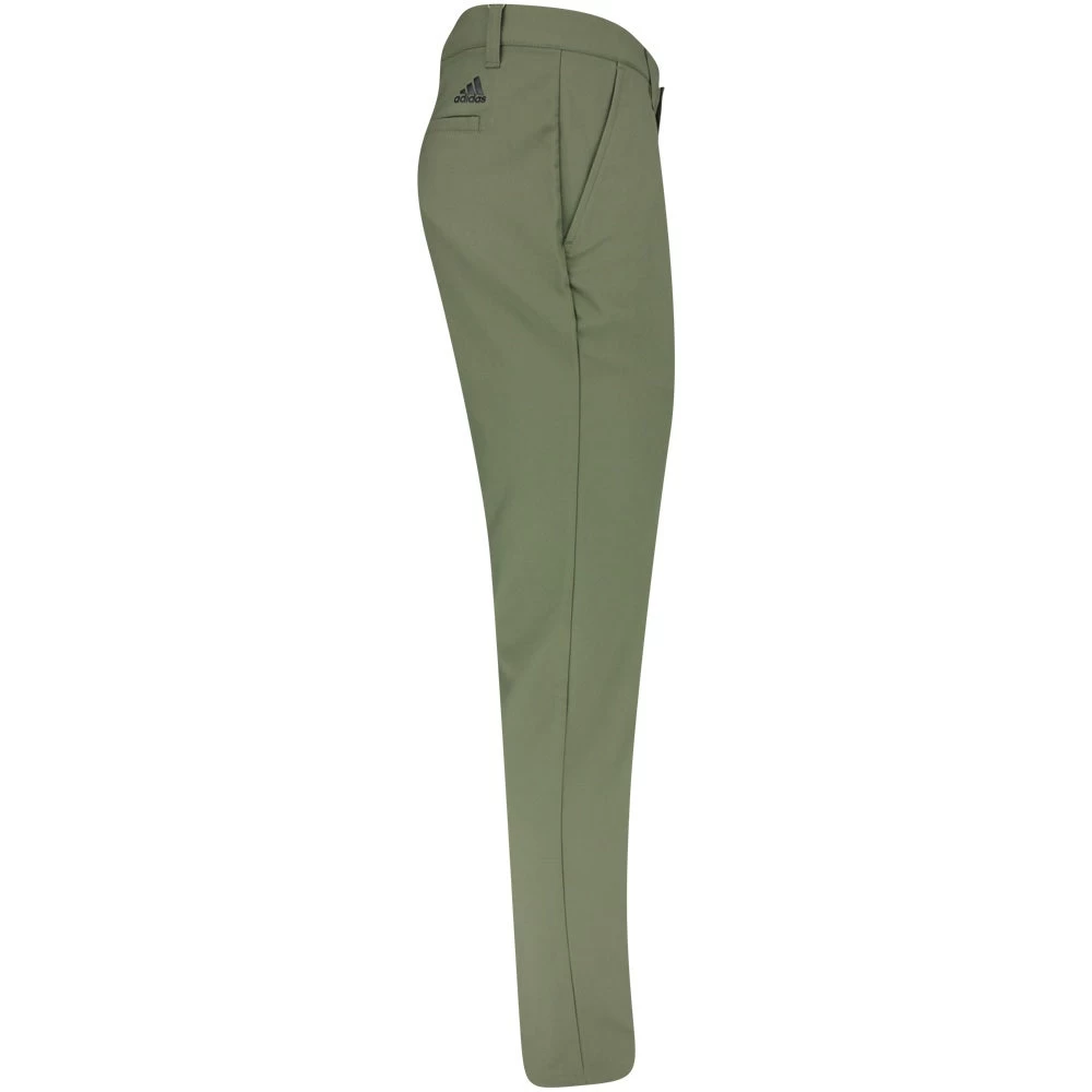Adidas Golf Trousers - Primegreen Tapered Pant - Olive Strata AW23 4 Adidas Golf Trousers - Primegreen Tapered Pant - Olive Strata AW23 - Image 2