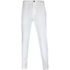 Adidas Golf Trousers - Primegreen Tapered Pant - White AW23 -Fashion Golf adidas golf trousers primegreen tapered ss22 02p 1