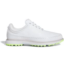 Adidas Golf Shoes - MC80 - White - Lucid Lemon AW23