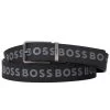 BOSS Golf Belt - Tintin Logo Sz35 - Black SP23 1 BOSS Golf Belt - Tintin Logo Sz35 - Black SP23 -Fashion Golf boss golf belt tintin logo sz35 black sp23 50491896 001 a