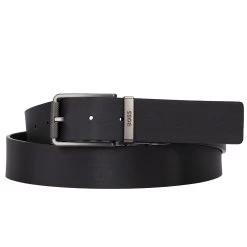 BOSS Golf Belt - Tintin Logo Sz35 - Black SP23 -Fashion Golf boss golf belt tintin logo sz35 black sp23 50491896 001 b