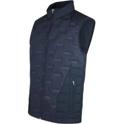 BOSS Golf Gilet - V_Hellion Vest - Dark Navy SP23 -Fashion Golf boss golf gilet v hellion vest dark navy sp23 50485942 402 s