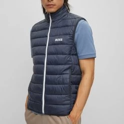 BOSS Golf Gilet - V_Thor Vest - Dark Navy WI23 -Fashion Golf boss golf gilet v thor fa22 02c