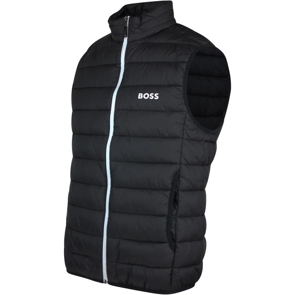 BOSS Golf Gilet - V_Thor Vest - Black - White WI23 4 BOSS Golf Gilet - V_Thor Vest - Black - White WI23 - Image 2