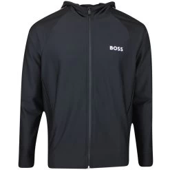 BOSS Golf Hoodie - Sicon MB 1 FZ - Black SP23