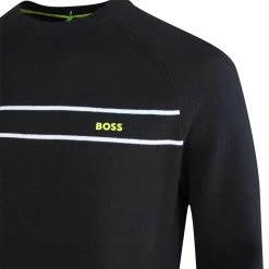 BOSS Golf Jumper - Righam Crew - Black SP23 9 BOSS Golf Jumper - Righam Crew - Black SP23 -Fashion Golf boss golf jumper righam crew black sp23 50492604 001 o