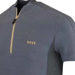 BOSS Golf Jumper - Zinos SS - Asphalt FA23 -Fashion Golf boss golf jumper zinos ss asphalt fa23 50499053 027 57