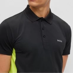 BOSS Golf Shirt - Paddytech Regular - Black SP23 16 BOSS Golf Shirt - Paddytech Regular - Black SP23 -Fashion Golf boss golf shirt paddytech regular black sp23 hbeu50487824 001 340