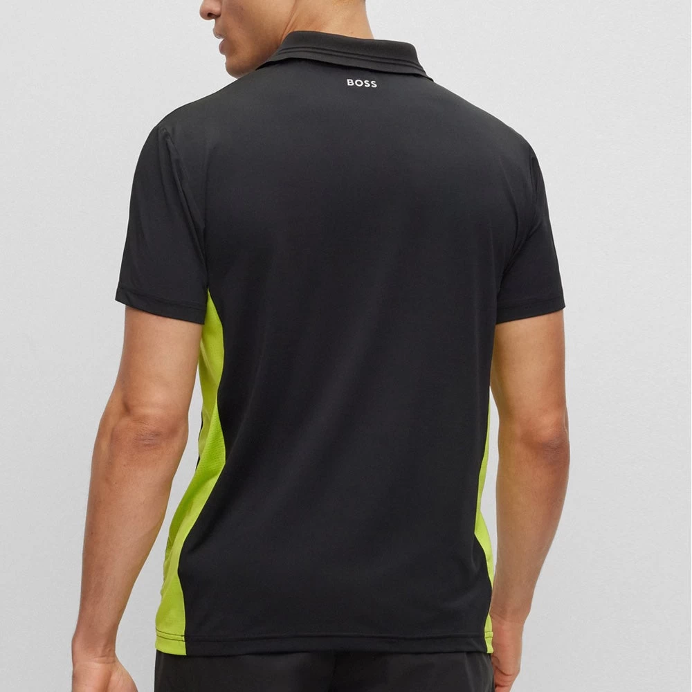 BOSS Golf Shirt - Paddytech Regular - Black SP23 8 BOSS Golf Shirt - Paddytech Regular - Black SP23 - Image 6