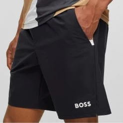 BOSS Golf Shorts - S_Match - Black FA23 -Fashion Golf boss golf shorts s match black fa23