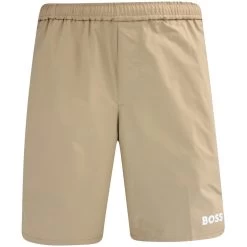 BOSS Golf Shorts - S_Match - Iconic Camel FA23