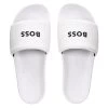 BOSS Golf Sliders - Reese Logo - Training White FA23 -Fashion Golf boss golf sliders reese logo training white fa23 50498216 100