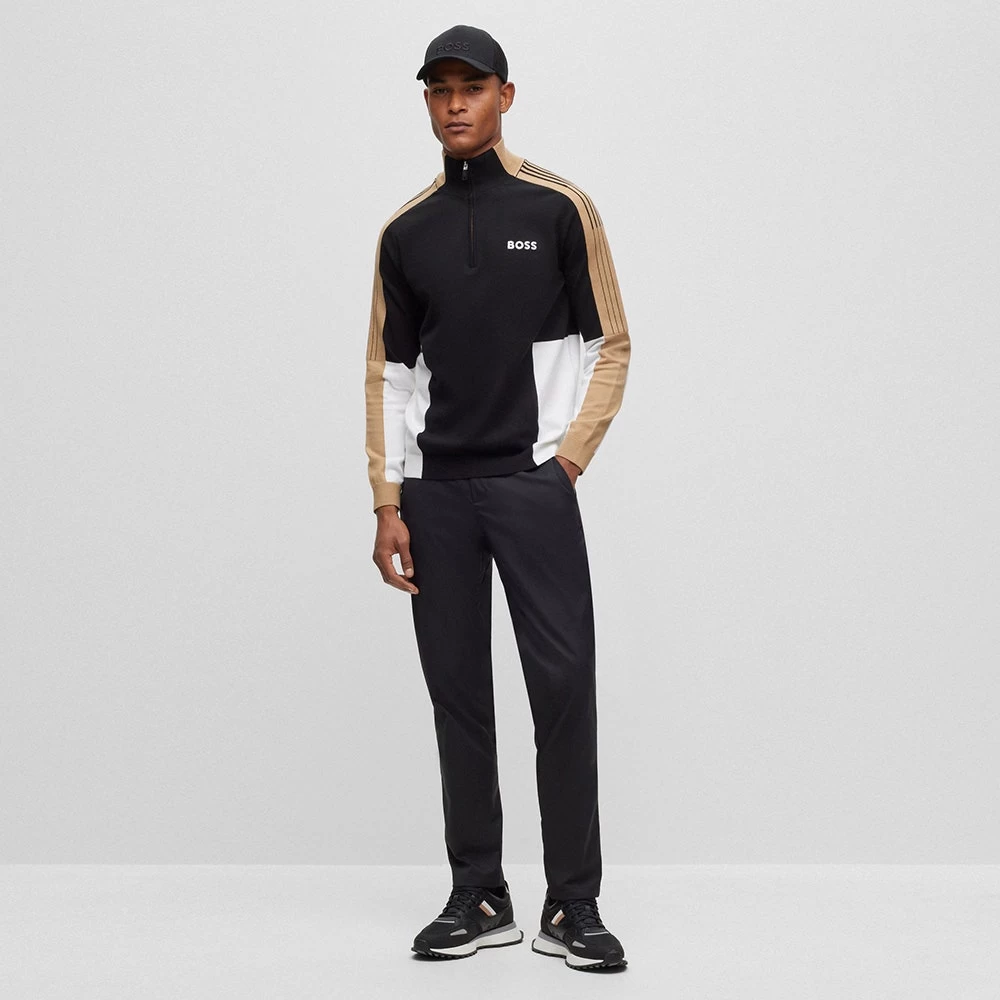 BOSS Golf Jumper - Zolkar Pro - Black FA23 10 BOSS Golf Jumper - Zolkar Pro - Black FA23 - Image 8