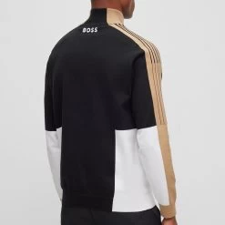 BOSS Golf Jumper - Zolkar Pro - Black FA23 17 BOSS Golf Jumper - Zolkar Pro - Black FA23 -Fashion Golf boss zolkar pro knit jumper black fa23 06