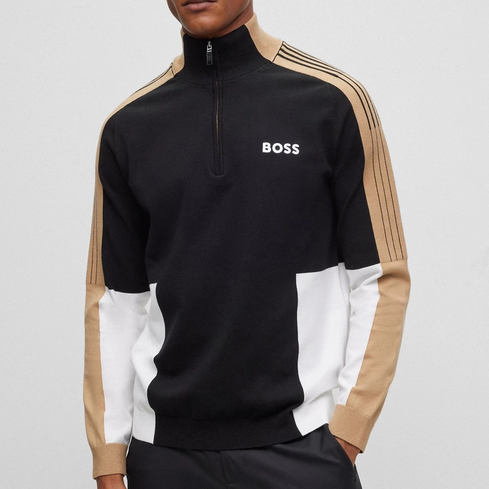 BOSS Golf Jumper - Zolkar Pro - Black FA23 7 BOSS Golf Jumper - Zolkar Pro - Black FA23 - Image 5