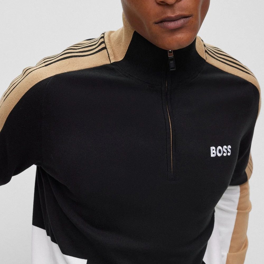 BOSS Golf Jumper - Zolkar Pro - Black FA23 9 BOSS Golf Jumper - Zolkar Pro - Black FA23 - Image 7