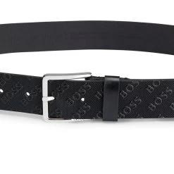 BOSS Golf Belt - Ther Tonal Logo Sz35 - Black FA23 7 BOSS Golf Belt - Ther Tonal Logo Sz35 - Black FA23 -Fashion Golf boss golf belt ther tonal logo sz35 black fa23 50496762 001 2