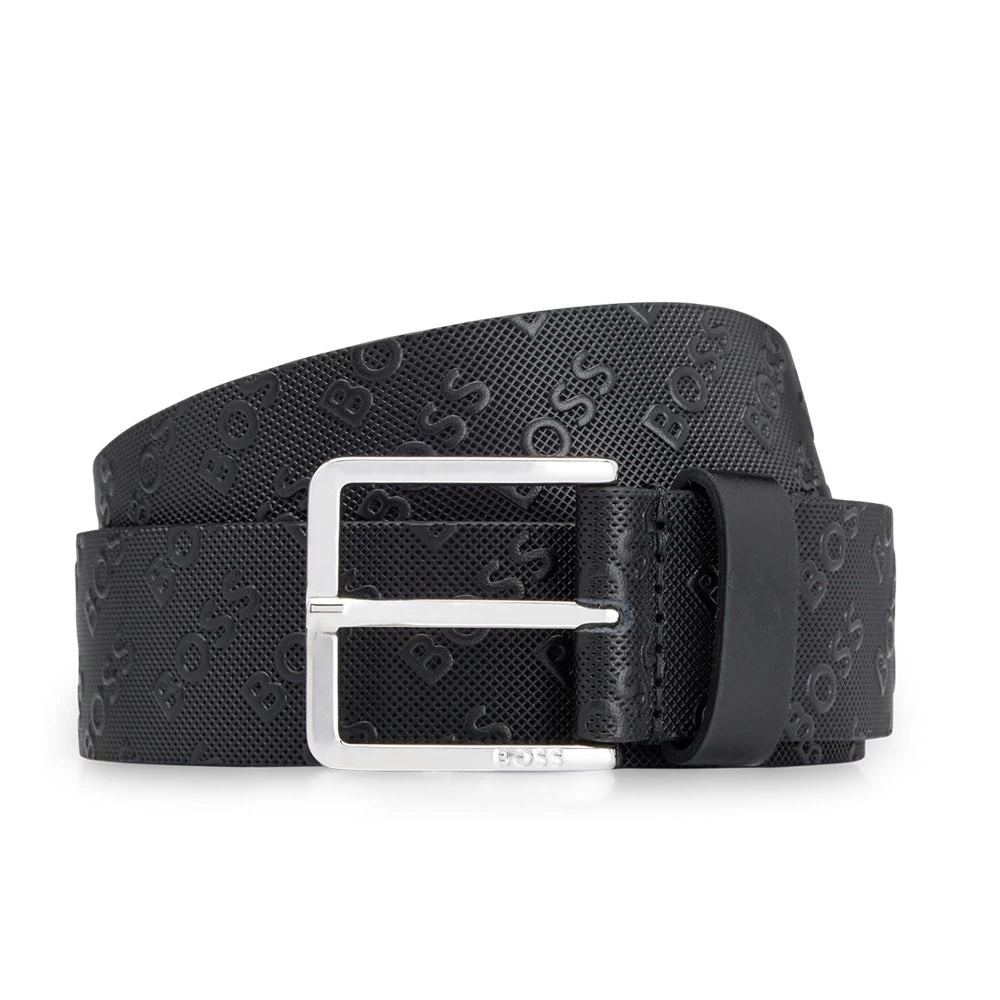 BOSS Golf Belt - Ther Tonal Logo Sz35 - Black FA23 3 BOSS Golf Belt - Ther Tonal Logo Sz35 - Black FA23