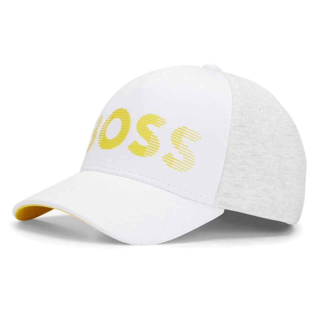 BOSS Golf Cap - Metastripe Logo - Training White FA23 4 BOSS Golf Cap - Metastripe Logo - Training White FA23 - Image 2