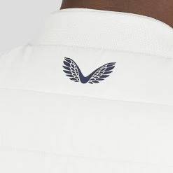 Castore Golf Gilet - Quilted FZ Vest - Stone Grey SS23 -Fashion Golf castore golf gilet quilted fz vest stone grey ss23 cm0772 216 119