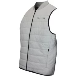 Castore Golf Gilet - Quilted FZ Vest - Stone Grey SS23 -Fashion Golf castore golf gilet quilted fz vest stone grey ss23 cm0772 216 141
