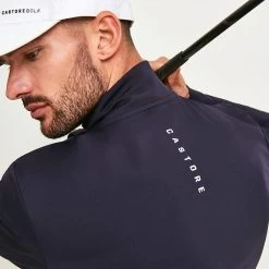 Castore Golf Pullover - Performance QZ - Midnight Navy SS23 -Fashion Golf castore golf pullover performance qz midnight navy ss23 cma40173 175 24