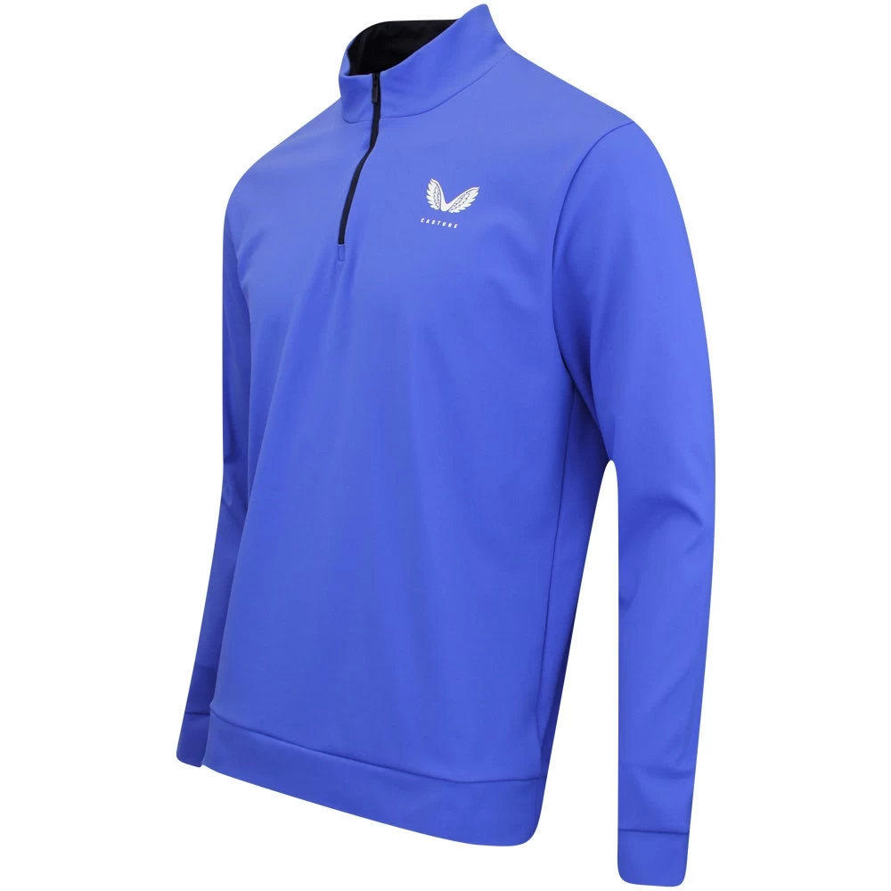 Castore Golf Pullover - Performance QZ - Royal Blue SS23 4 Castore Golf Pullover - Performance QZ - Royal Blue SS23 - Image 2