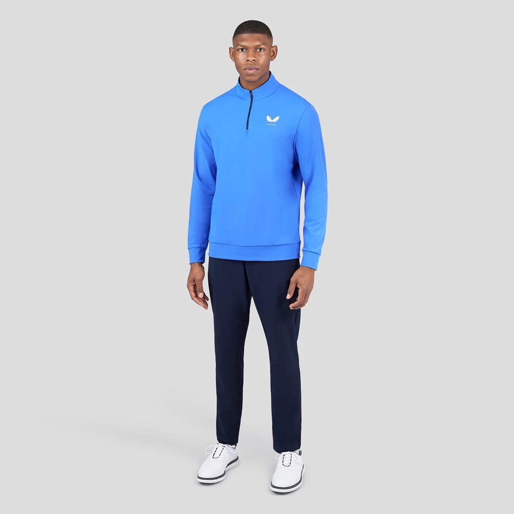 Castore Golf Pullover - Performance QZ - Royal Blue SS23 9 Castore Golf Pullover - Performance QZ - Royal Blue SS23 - Image 7
