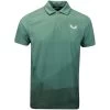 Castore Golf Shirt - Geo Gradient Print Polo - Hunter Green SS23 -Fashion Golf castore golf shirt geo gradient print polo hunter green ss23 cma30363 255 95