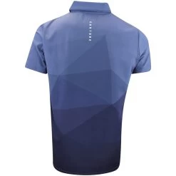 Castore Golf Shirt - Geo Gradient Print Polo - Navy SS23 -Fashion Golf castore golf shirt geo gradient print polo navy ss23 image 164